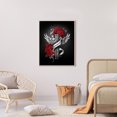 thumbnail image 4 of DIY Kits de pintura de diamantes Cruz abstracta Taladro redondo completo Pared Decoración del hogar Likrtyny Arte deco, 4 of 9