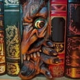 thumbnail image 1 of Asomando estantería Sujetalibros personalizados, estantería divertida de terror Decoraciones de tablilla para coleccionar álbumes Revistas marrón BLESIY Escultura de estantería, 1 of 7