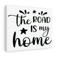 thumbnail image 5 of Inspirational Wall Art The Road Is My Home Wall Art Motivation Wall Decor for Home Office Gym Inspiring Success Quote Print Ready to Hang Unframed, 5 of 16