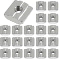 thumbnail image 1 of Pack Of 20 T-slot Nuts Slot 8 - Type B, M8 T-slot Carbon Steel T Slot Nut Set For Aluminium Profile Extrusion Slot 30 Series, 1 of 5
