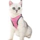 thumbnail image 1 of Arnés y correa para gatos, ultraligero, a prueba de escapes, ajustable, de malla suave, acolchado, chaleco para correr, chaqueta para gatitos, mascotas, cachorros, M, rosa, 1 of 6