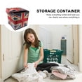 thumbnail image 2 of 1Pc Retro Sundires Storage Box Decorative Storage Case Folding Clothing Box, 2 of 9