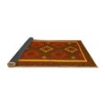 thumbnail image 2 of Ahgly Company Indoor Square Oriental Yellow Traditional Area Rugs, 8' Square, 2 of 4
