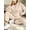 Apricot, variant on Women'S 2 Piece Oversized Textured Sweatshirt & Joggers Set Cozy Cable Knit Loungewear, Trendy Winter Christmas Outfit Long Pants and Long-Sleeved Home Wear Set