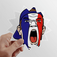 thumbnail image 1 of Calcomanías solares de vinilo Unbranded Maquillaje Facial Mask bandera de Francia, 1 of 3