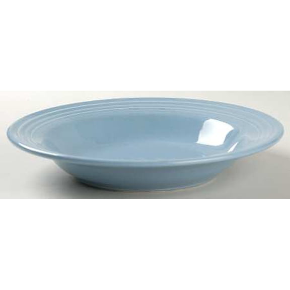 Open Box Homer Laughlin Fiesta Periwinkle Blue (Intro 1989) Rimmed Soup Bowl 1227910