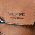 thumbnail image 2 of Bolso bandolera de PU Vintage para hombre, de hombro para hombre con múltiples bolsillos para viajes de negocios, 2 of 8