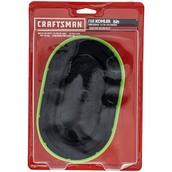 MTD CMXGZAM200077 Air Filter 32 for Craftsman