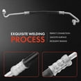 thumbnail image 5 of A-Premium A/C Liquid Line Hose Assembly Compatible with Ford Edge 2015-2018 3.5L, Lincoln MKX 2016-2018 3.7L, Condenser to Evap, Without Orifice Tube, 5 of 8