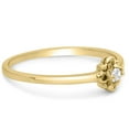 thumbnail image 4 of SuperJeweler Vintage Diamond Promise Ring In Yellow Gold For Women, 4 of 6