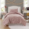 thumbnail image 4 of Mainstays Leopard Print 2-Piece Pink Comforter Set, Twin/Twin XL, 4 of 12