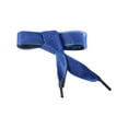 thumbnail image 2 of INSPIRE CHIC Satin Ribbon Shoelaces Double Layered Flat Snow Yarn Shoe Laces 1 Pair Black-Blue 200cm/78.74", 2 of 4