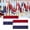 rectangle-2pcs, variant on 20x2Ft Large Patriotic Bunting US Flag Banner, Double Sided Red White Blue Striped Decor for 4th of July Independence Day Outdoor Porch Garden Hanging