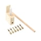 thumbnail image 4 of Kit de reparación de clavijas de puente de guitarra, mejora el volumen y el tono, reparación musical compacta Tipo de perno de cobre, 4 of 9