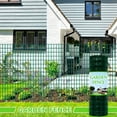 thumbnail image 6 of 14GA Green Chicken Wire Fence Rolls Mesh Size 2"X3"24in(H)X 50ft(L)Heavy Duty Metal Garden Fence, 6 of 8