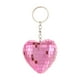 thumbnail image 2 of Heart Reflective Mirror Ball Keychain Pendant, Peach Heart Keychain Bag Pendant, Peach Heart Christmas Ornament, Gift for Women, Unique Decor, Metal Frame, Portable, for Bedroom, 2 of 7