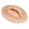 thumbnail image 2 of Practice Silicone Lips, Soft Fake Lips Easy To Use Real Skin Touch Feeling With Tooth Shape For Practice Dark Skin, 2 of 8