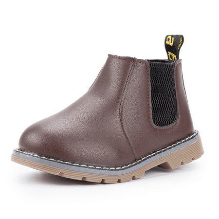 

Toddler Kids Girls Zipper Boots Waterproof Short Ankle Shoe Autumn Winter