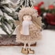 thumbnail image 1 of Christmas Angel Doll Hanging Ornament, Cute Elk Plush Angel Ornaments for Christmas/Holiday/Party/Wedding（khaki）, 1 of 3