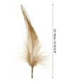 thumbnail image 2 of Unique Bargains 5-6 Inch Rooster Feathers, 200 Pack Bulk Natural Feathers for Crafts Style 2, Light Brown, 2 of 5