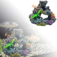 thumbnail image 4 of JJKBVCLO Décoration Aquarium Fond Simulation Corail Décoration Imitation Pierre Résine Rocaille, 4 of 7