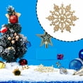 thumbnail image 3 of Matsuzay 12 piezas Hotel al aire libre Navidad copo de nieve decoración Navidad sala de estar colgante decoración vacaciones festival banquete Type9 NO9 Matsuzay JR0778-01, 3 of 6