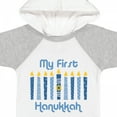 thumbnail image 4 of Inktastic 1st Hanukkah Candles Boys or Girls Baby Bodysuit, 4 of 5