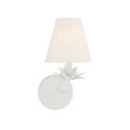 thumbnail image 5 of Trade Winds Rosalie 1-Light Wall Sconce in White, 5 of 6