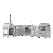 KoolMore Outdoor Kitchen Series Modular Kitchen in Stainless-Steel