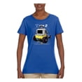 thumbnail image 2 of Ford Model T 1900 Vintage | Womens Cars and Trucks Graphic T-Shirt, Royal, Small, 2 of 3