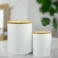 thumbnail image 4 of Corina Ceramic Round Canister Set (Set of 2), 4 of 5