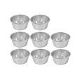 thumbnail image 3 of 8 Pieces Individual Molds Pudding Molds Cups Mini Chocolate Molten Pans Non-stick Cupcake Cake Cook, 3 of 5