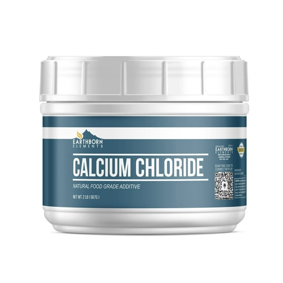 Earthborn Elements Calcium Chloride 2 lb, Wine & Cheese Making, Food Additive & Preservative