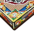 thumbnail image 4 of Caja de madera de diamante 5D Pintura de diamante DIY Cajas decorativas Mosaico de cristal Artesanía Joyería Caja de almacenamiento de baratija para EstiloE Hugo Caso de pintura de diamante, 4 of 10