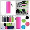 thumbnail image 4 of 18.6oz Portable Water Bottle Sleeve Neoprene Water Bottle Cover Drink Bottle Sleeve Glass Bottle Protector for Travel Outdoor Activities, 550ML, Set of 2, 4 of 10