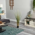 thumbnail image 2 of Nearly Natural 4' Grass & Bamboo Artificial Plant, Green, 2 of 3