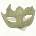thumbnail image 5 of Xfvqtps Mens Carnival Party Half Face Mask with Elegant Design for Masquerade Balls and Themed Party Beige, 5 of 9