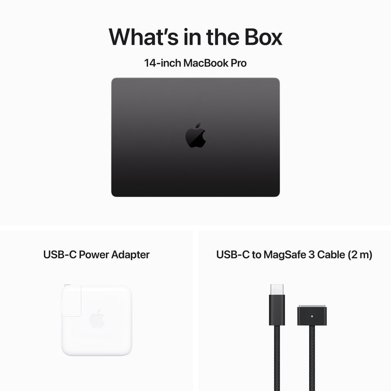 Apple MacBook Pro M3, 10-core GPU, 16GB RAM, 1TB SSD, 14.2