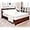 Ivory, variant on Earthy Threads Queen Sheet Set - 100% Organic Bamboo 4 Piece Set - Luxurious Silky & Soft - Cooling for Hot Sleepers - Hotel Luxury Bed Sheets - 16"inch Deep Pockets (Charcoal Grey Dobby)