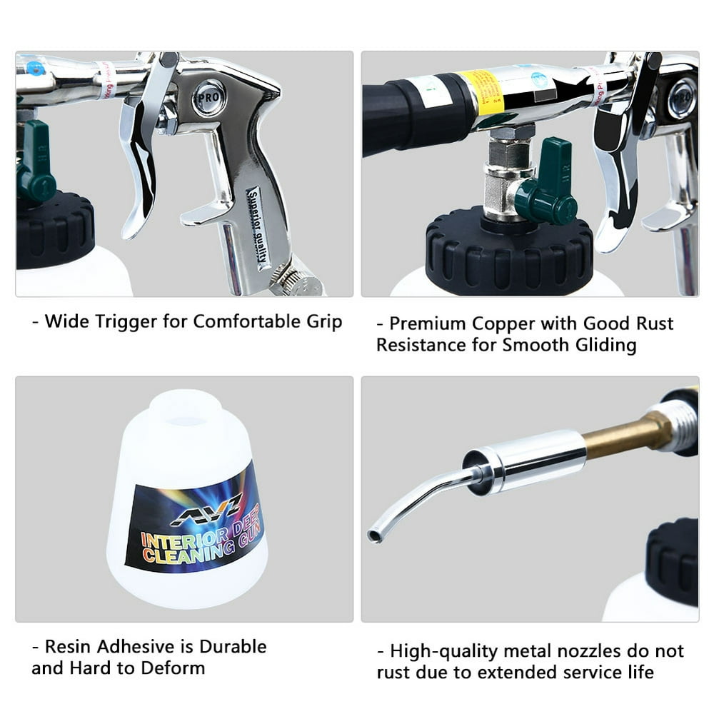 Kritne Car Cleaning Gun, Car Interior Cleaning Gun,Professional Car