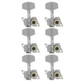 thumbnail image 2 of Guitare Tuning Chevilles Clés, Têtes de Machine de Guitare Corrison Résistance Métal Matériel pour Ukulélé 3 Gauche et 3 Droite, 2 Gauche et 4 Droite, 4 Gauche et 2 Droite, 6 Droite, 6 Gauche, 2 of 8