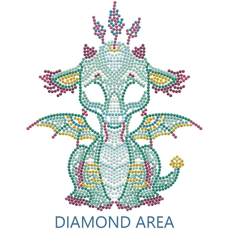 DIAMOND DOTZ® DOTZ® Box Ariel The Baby Dragon Diamond Painting Kit 
