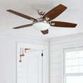 thumbnail image 5 of Open Box Honeywell Carmel Ceiling Fan, Quiet Motor & Remote Control, 48",Nickel, 5 of 12