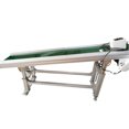 thumbnail image 2 of INTBUYING PVC Flat Conveyor Belt Systems for Industrial Transport with Double Guardrail 70.8"* 11.8" Green, 2 of 4