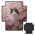 thumbnail image 2 of Kuiaobaty Cat Floral Print Quilted Recliner Chair Covers, Non Slip Sofa Cushion Slipcover, Waterproof Breathable Armless Furniture Protector for Indoor Use, 2 of 7