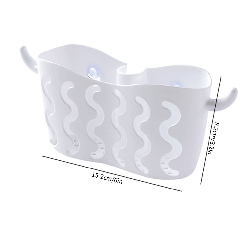 xinxixnxx Kithchen Sink Basket Bathroom Drain Shelf No Punch