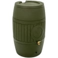 thumbnail image 3 of Good Ideas Bushman Spruce Creek 54 Gal Rain Saver Barrel with Spigot, Moss Green, 3 of 8