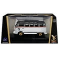 thumbnail image 3 of 1962 Volkswagen Microbus #5 Van Bus White 1/43 Diecast Model by Road Signature, 3 of 3