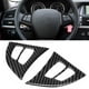 thumbnail image 4 of BOROCO Cubierta del Marco del Volante del Coche, 2 Piezas/Juego De Fibra De Carbono, Ajuste De La Cubierta del Marco del Volante, Conducción con La Mano Izquierda, Apto para E70 X5 2008-2013, 4 of 5