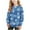 Blue, variant on Lorytime Girls Sweatshirts for Kids Boys Christmas Snowflakes Plaid Shirt Crew Neck Long Sleeve Pullover Cute Tops Blue
